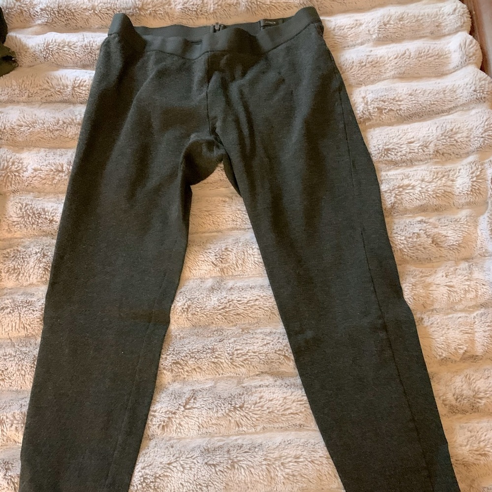 JCrew pixie work pants in charcoal gray